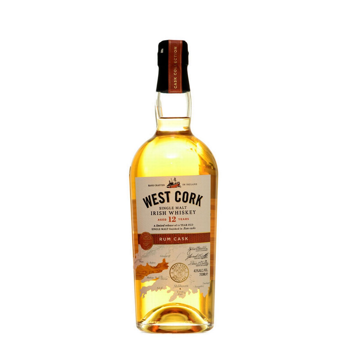 West Cork 12 Y.O. Single Malt Rum Cask Finish