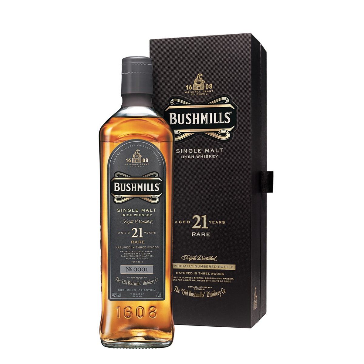 Bushmills 21 Y.O. Single Malt