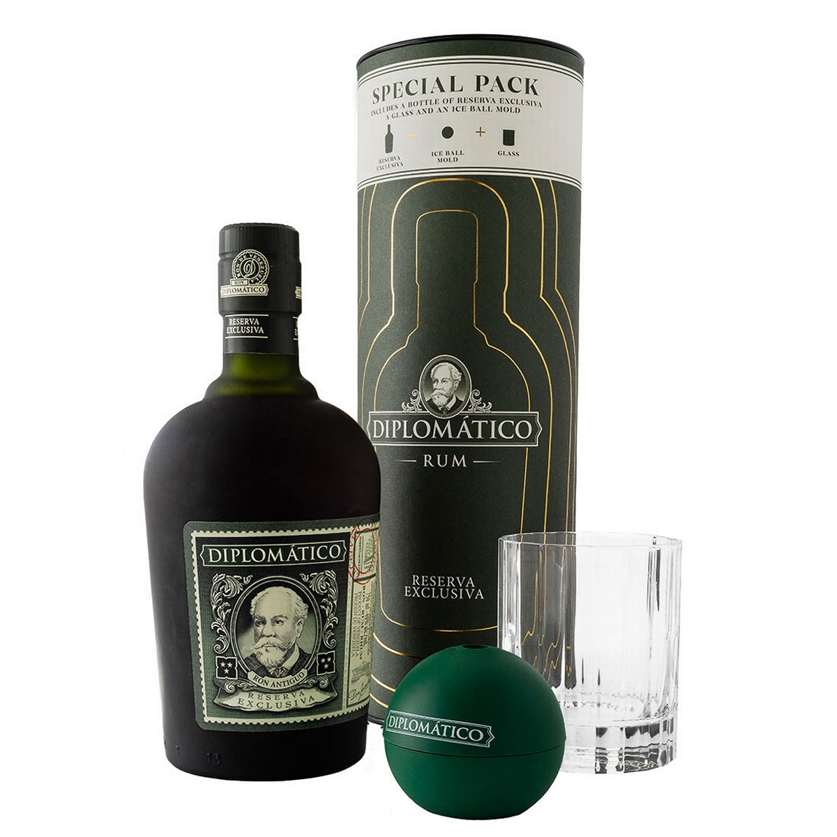 Diplomático Reserva Exclusiva Tuba + 2 dárky