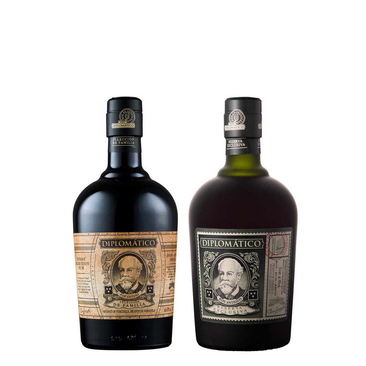 Diplomático Reserva Exclusiva + Diplomático Selección de Familia