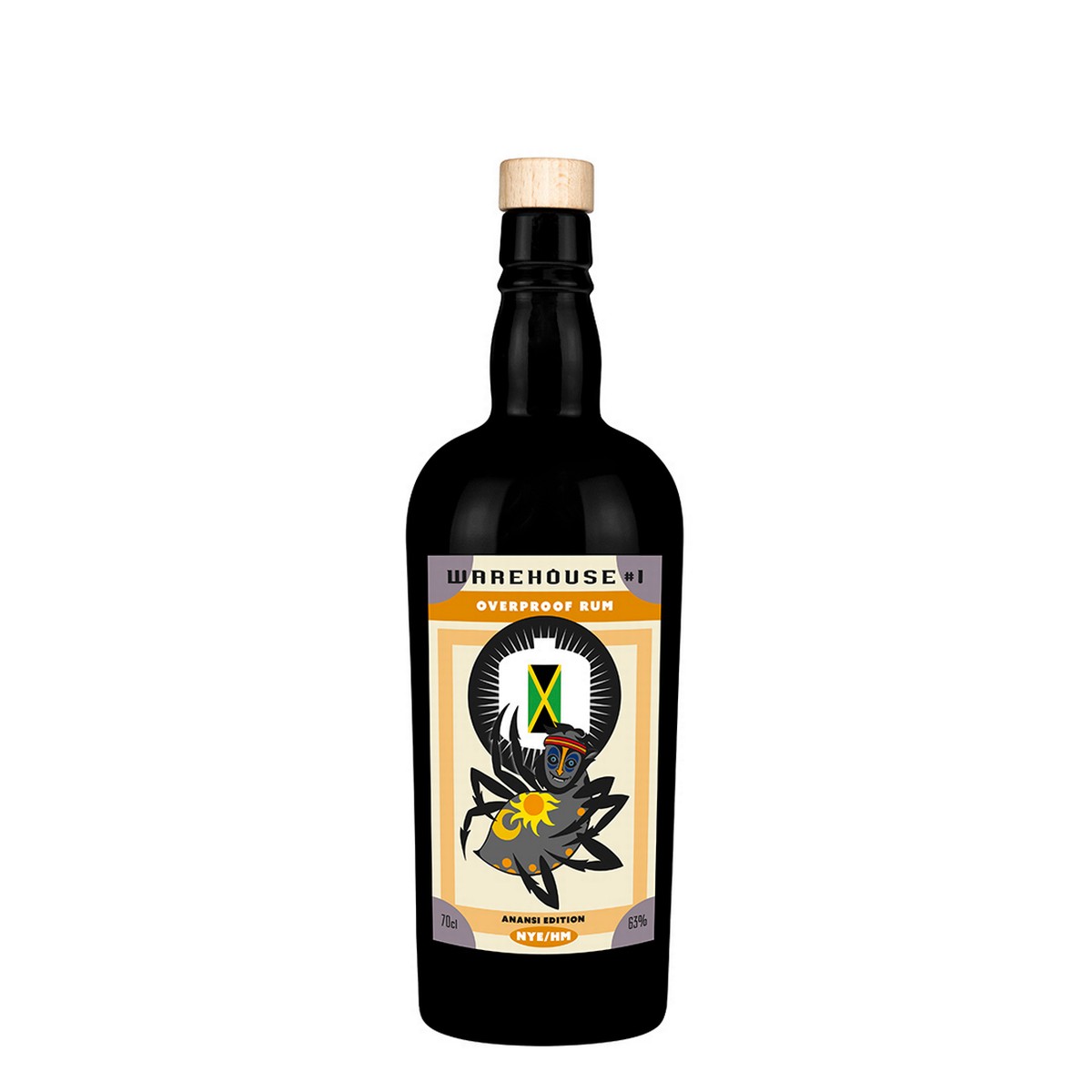 Warehouse #1 Overproof White Rum Anansi Edition NYE/HM