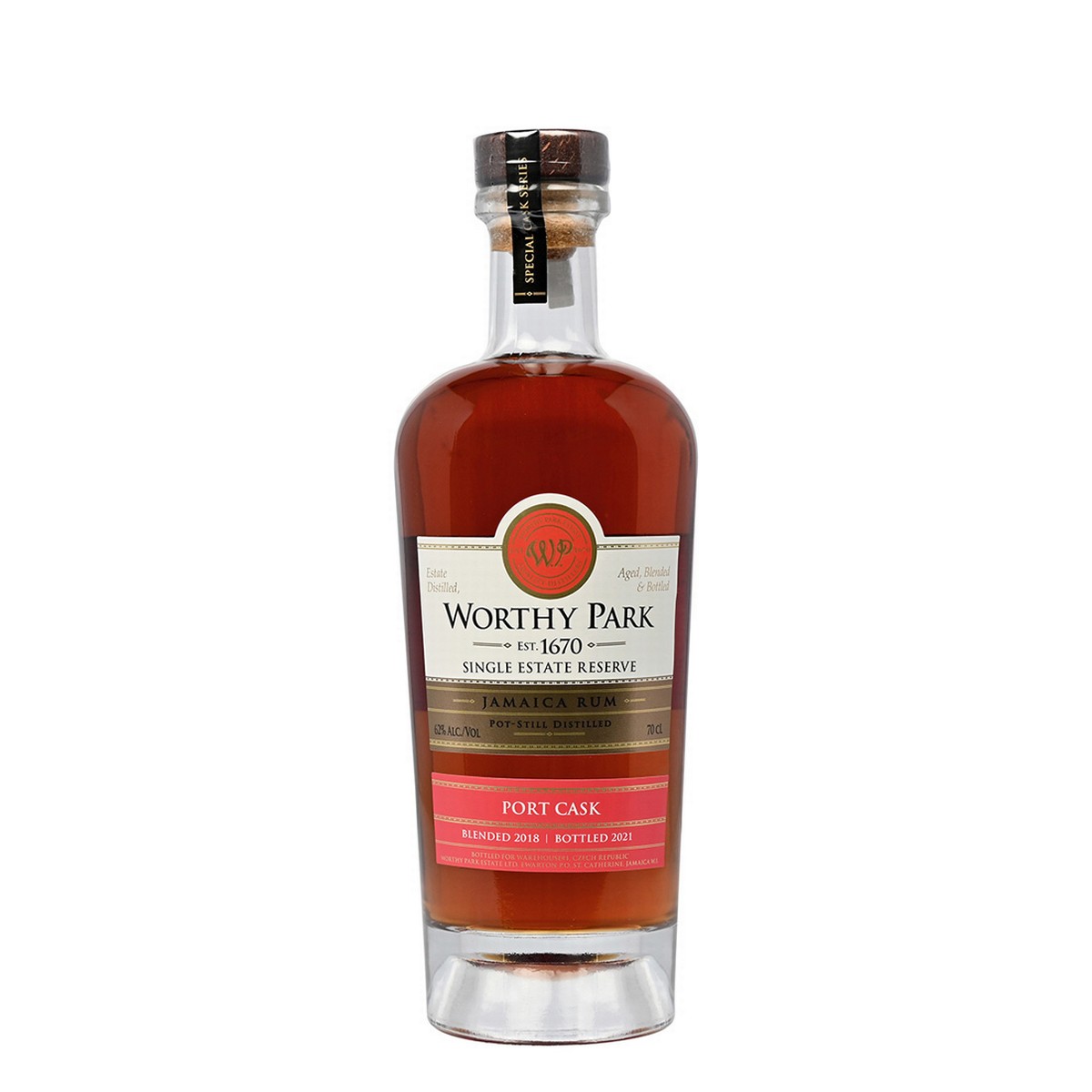 Worthy Park Single Estate Reserve WPL Port Cask Finish Warehouse #1 Exclusive