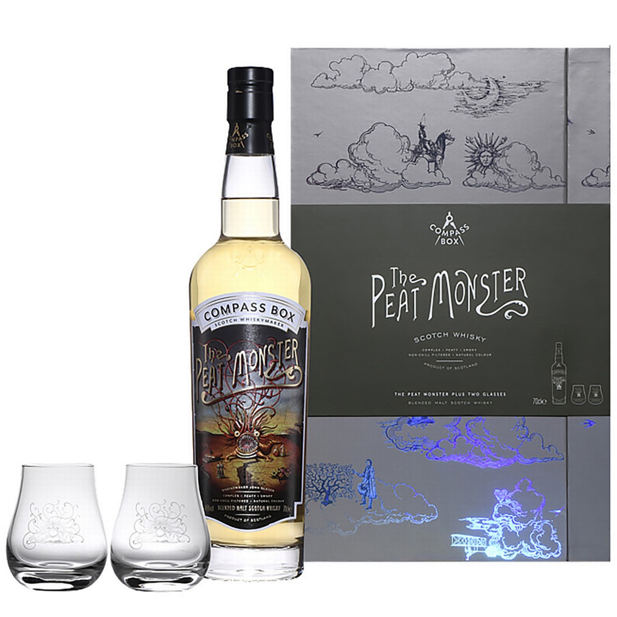 Compass Box Peat Monster Gift Box