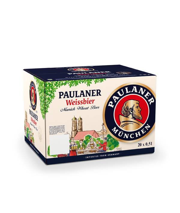Paulaner Hefe-Weissbier Naturtrub v láhvi 5,5% 0,5 l