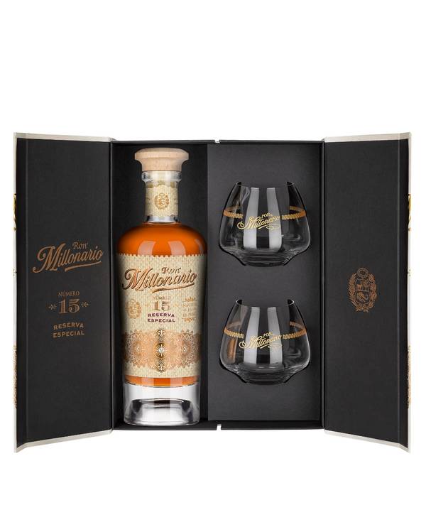 Millonario 15 Reserva Especial Gift Box 40,0% 0,7 l