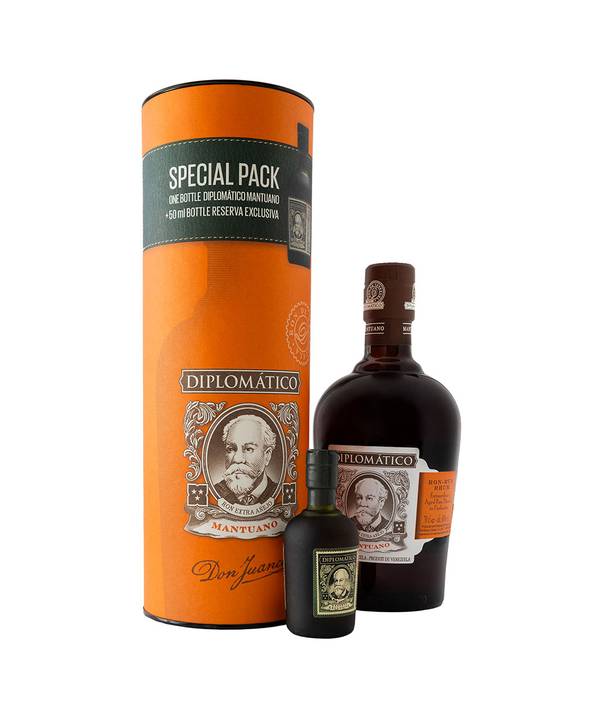 Diplomatico Mantuano 40% 0,7 l (dárkové balení miniatura Diplomático Reserva Exclusiva 0,05 l)) 40,0% 0,75 l (obrázek 3)