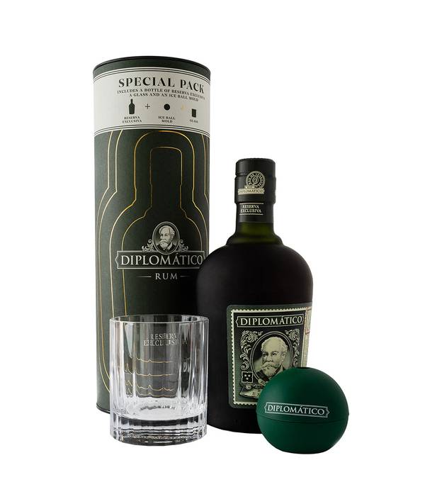 Diplomatico Reserva Exclusiva 12YO 0,7l 40% (dárkové balení 1 sklenička a formička na led) 40,0% 0,7 l (obrázek 3)