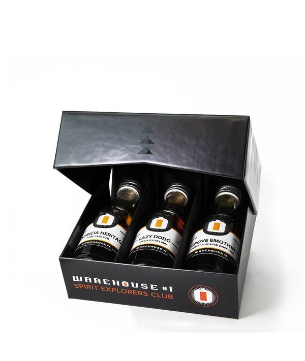 Spirit Explorers Club Distillery Grays Mauritius Mini Pack 44,0% 0,12 l