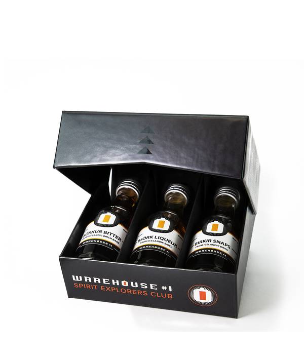 Spirit Explorers Club Iceland Foss Distillery Mini Pack 33,5% 0,12 l