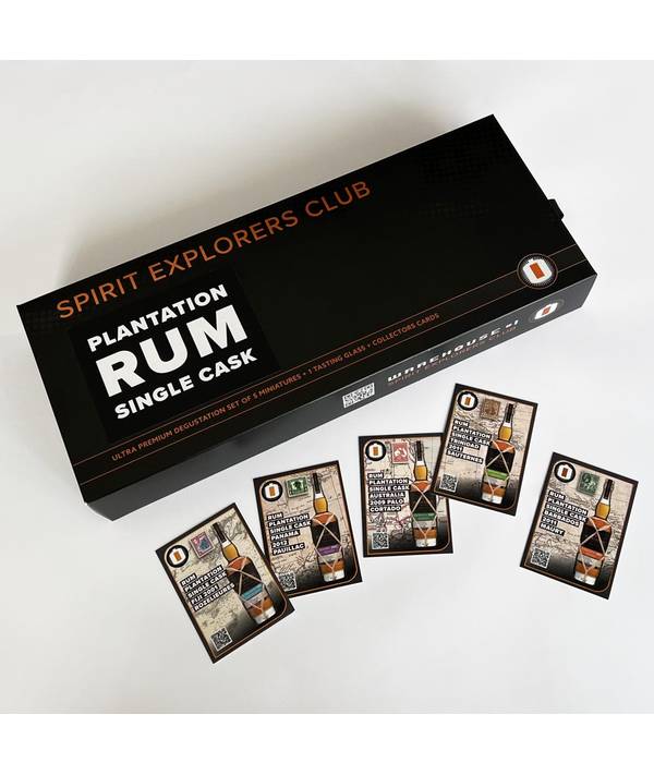 Spirit Explorers Club Plantation Single Casks Mini Pack 46,44% 0,2 l