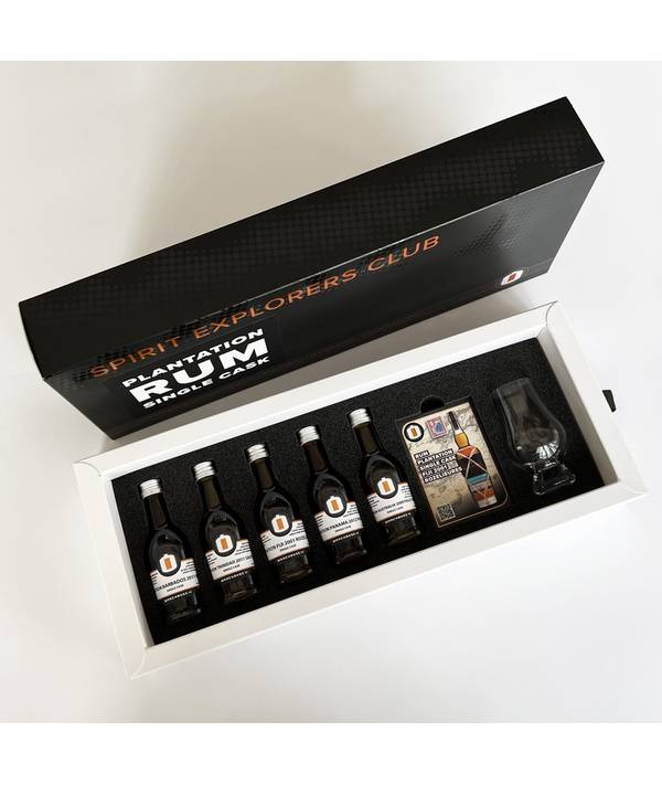 Spirit Explorers Club Plantation Single Casks Mini Pack 46,44% 0,2 l