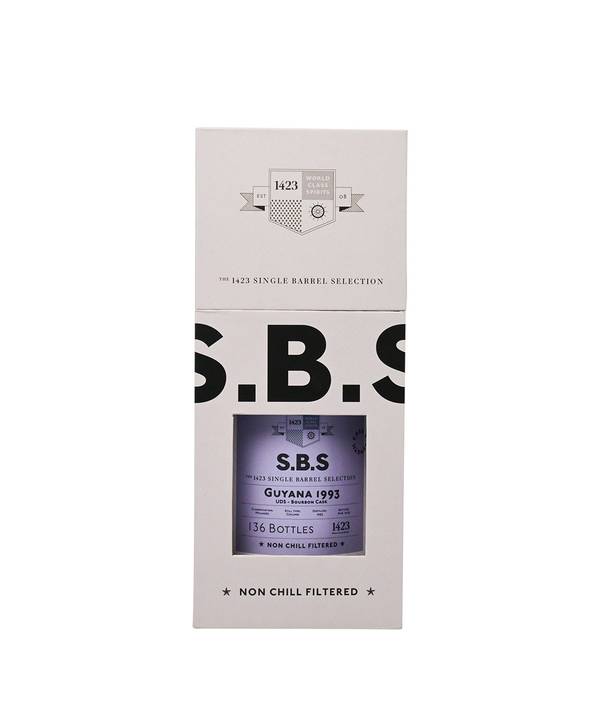S.B.S. Guyana 1993 UDS – Bourbon Cask 59,2% 0,7 l