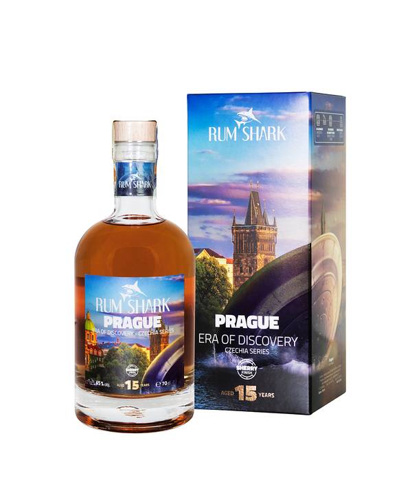 Rum Shark UFO 4 Prague 15 Y.O. Multi Sada 47,5% 1,4 l