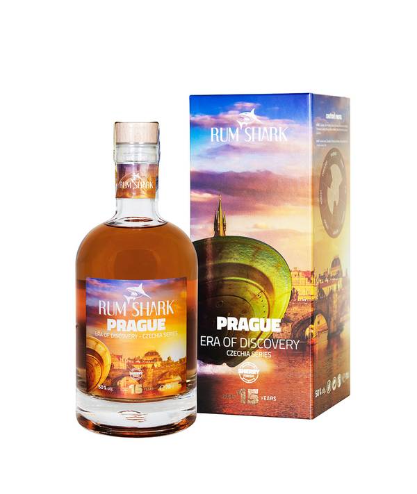 Rum Shark UFO 4 Prague 15 Y.O. Multi Sada 47,5% 1,4 l