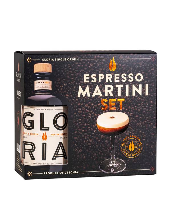 Gloria Espresso Martini Set 23,27% 0,55 l