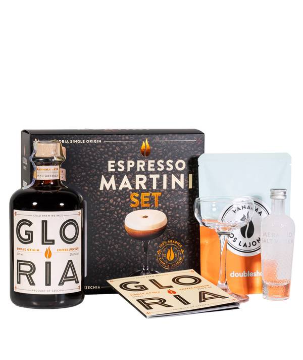 Gloria Espresso Martini Set 23,27% 0,55 l