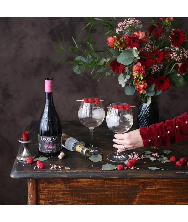 Fassbind Vieille Framboise - Stařená Malina & Tonic 40,0% 2,3 l (obrázek 5)
