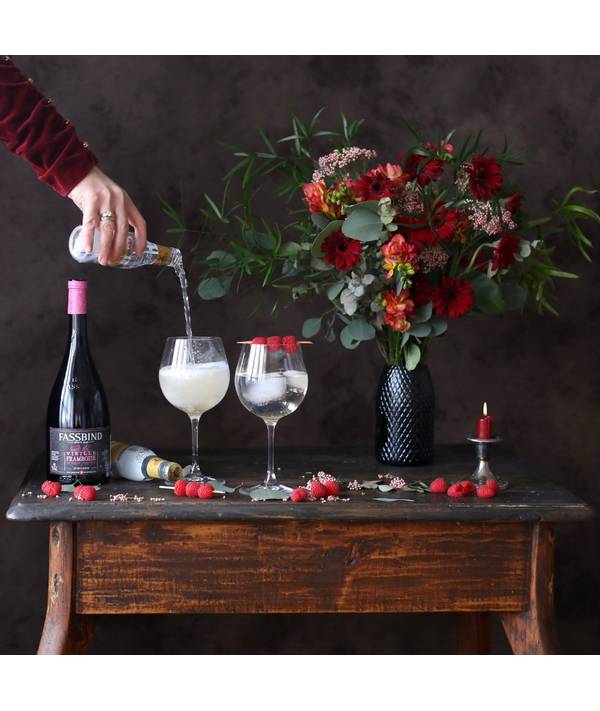 Fassbind Vieille Framboise - Stařená Malina & Tonic 40,0% 2,3 l (obrázek 3)