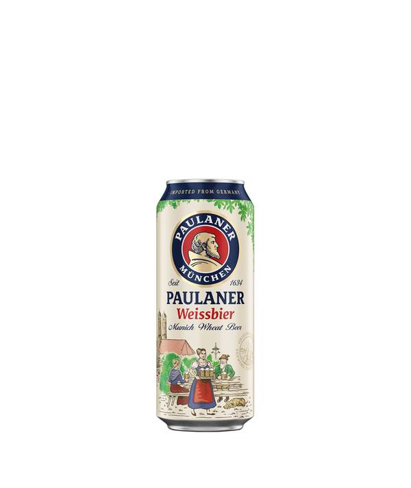 Paulaner Hefe Weissbier Nature PLECH, 24x0,5l (set)