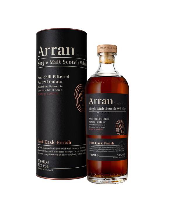 Arran Port Cask Finish 50% 0,7 l (tuba) koupíte na Warehouse1.cz