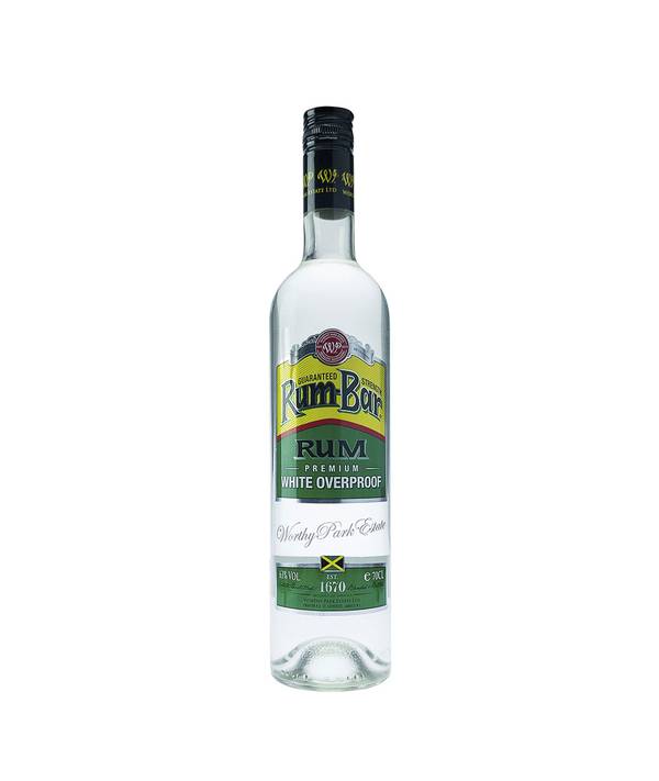 Worthy Park Rum-Bar White Overproof 63,0% 0,7 l