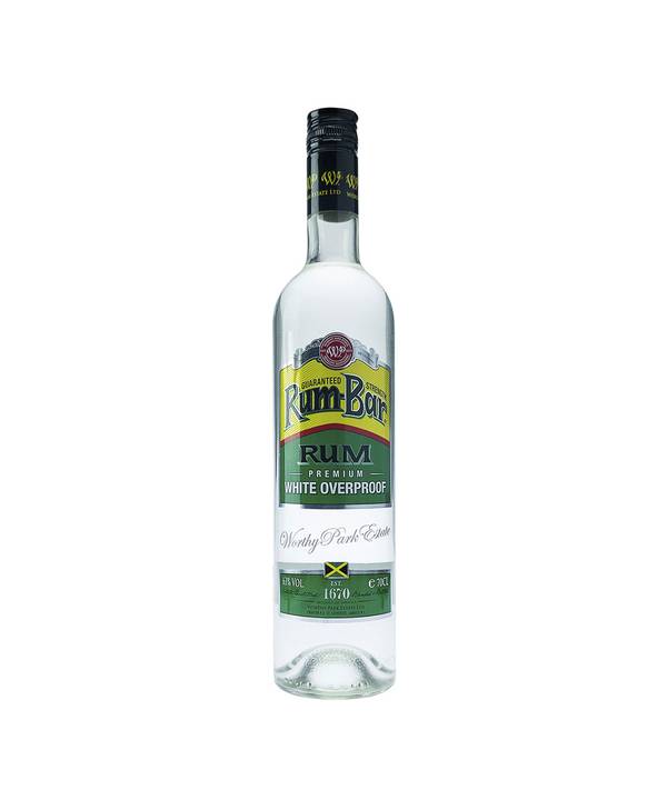 Rum-Bar White Overproof 63% 0,7l (čistá flaša)