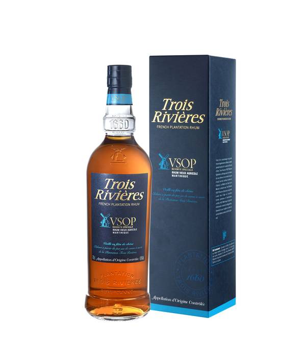 Rum Trois Rivieres VSOP box 40% 0,7l (holá láhev)