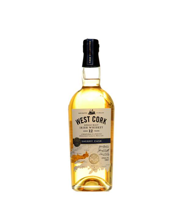 West Cork 12 Y.O. Single Malt Sherry Cask Finish 43,0% 0,7 l