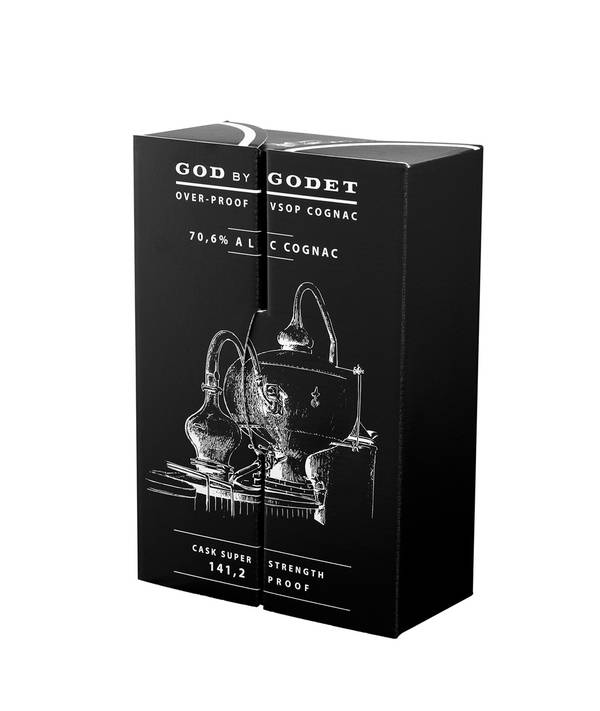 God by Godet Gift Box 70,6% 0,35 l