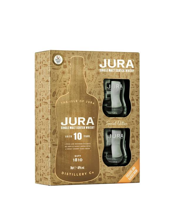 Jura 10 Y.O. Gift Box 40,0% 0,7 l