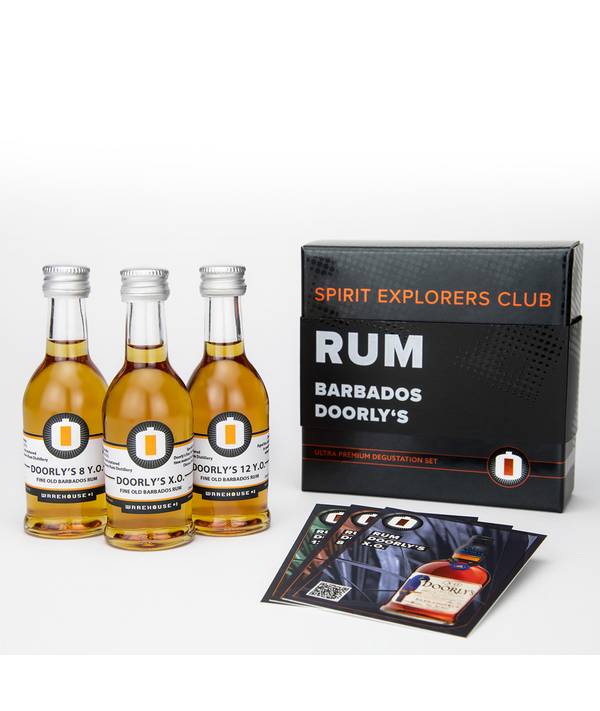 Spirit Explorers Club Barbados Doorly's Mini Pack 42,0% 0,12 l