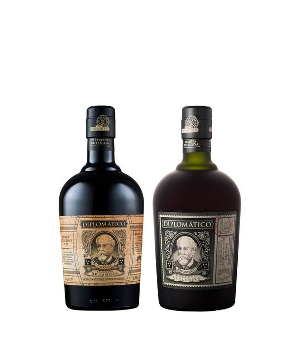 Zvýhodněný set = 1 ks Diplomático Reserva Exclusiva + 1 ks Diplomático Selección de Familia 41,5% 1,4 l