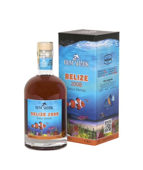 Rum Shark Edice #3 Belize 2008 69,7% 0,7 l