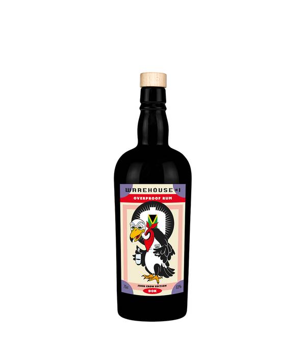 Warehouse #1 Overproof White Rum John Crow Edition DOK 63,0% 0,7 l