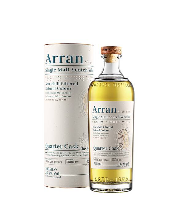 Arran Quarter Cask 56,2% 0,7 l