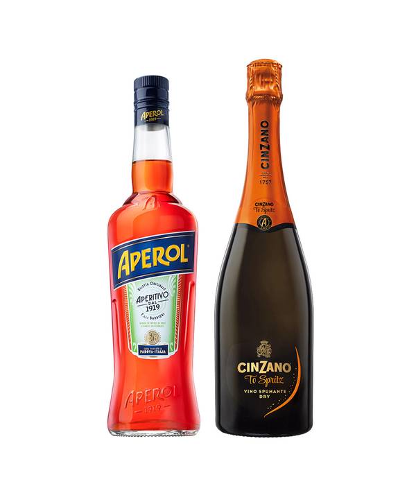 Zvýhodněný set = Aperol + Cinzano Pro-Spritz 1,45 l