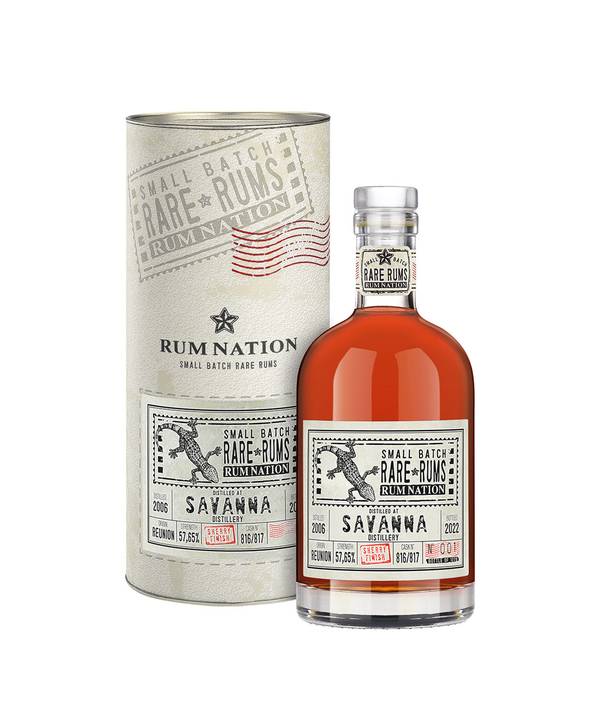 Rum Nation Savanna Traditionnel 2006-2022 Sherry Finish 57,65% 0,7 l