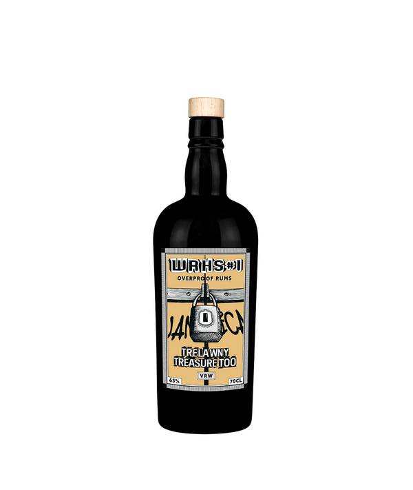 Warehouse #1 Overproof White Rum Trelawny Treasure Too VRW žlutý 63,0% 0,7 l