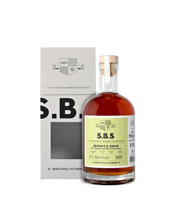 S.B.S. Jamaica 2010 WPL Bourbon and Port Cask Matured 57,0% 0,7 l