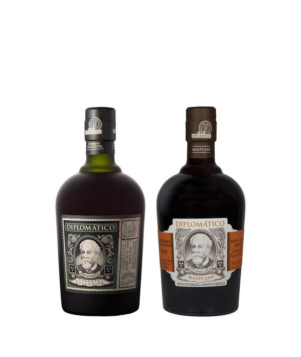 Diplomático Reserva Exclusiva + Diplomático Mantuano 40,0% 1,4 l