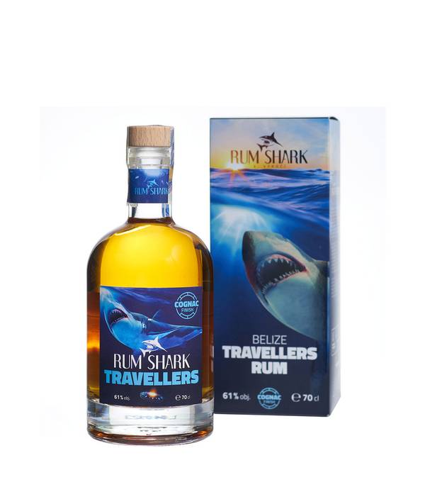 Rum Shark Belize Cognac Finish 61,0% 0,7 l