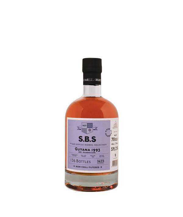 S.B.S. Guyana 1993 UDS - Bourbon Cask 59,2% 0,7 l