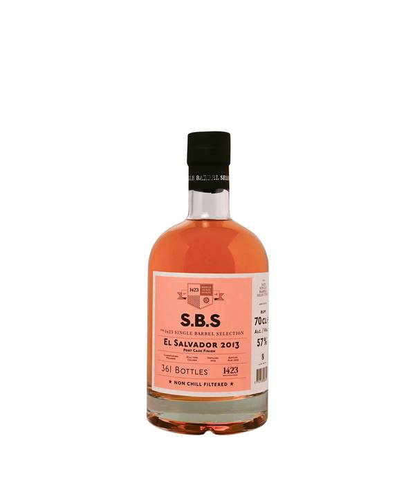 S.B.S. El Salvador 2013 Port Cask Finish 57,0% 0,7 l