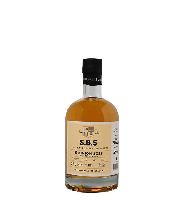 S.B.S. Réunion 2021 Creol - Bourbon Cask 59,0% 0,7 l