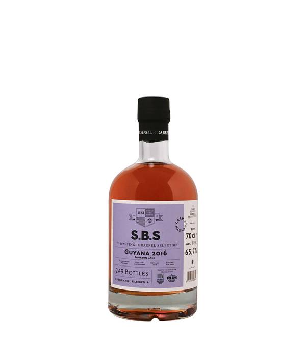 S.B.S. Guyana 2016 Bourbon Cask CZ Exclusive 64,7% 0,7 l