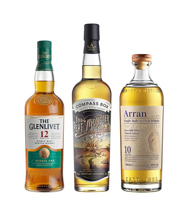 Skotské whisky 44,0% 2,1 l