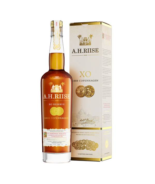 A. H. Riise 1888 Copenhagen XO Rum 40 % 0,7 l koupíte na Warehouse1.cz