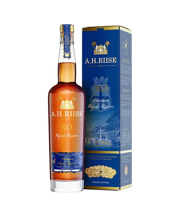 A. H. Riise Kong Haakon XO 42 % 0,7 l koupíte na Warehouse1.cz