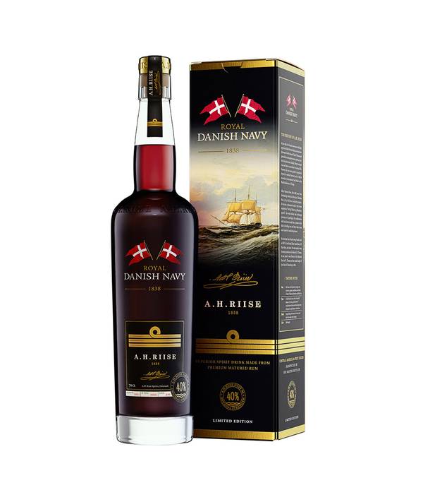 A.H.Riise Royal Danish Navy Rum 40% 0,7l (karton) koupíte na Warehouse1.cz