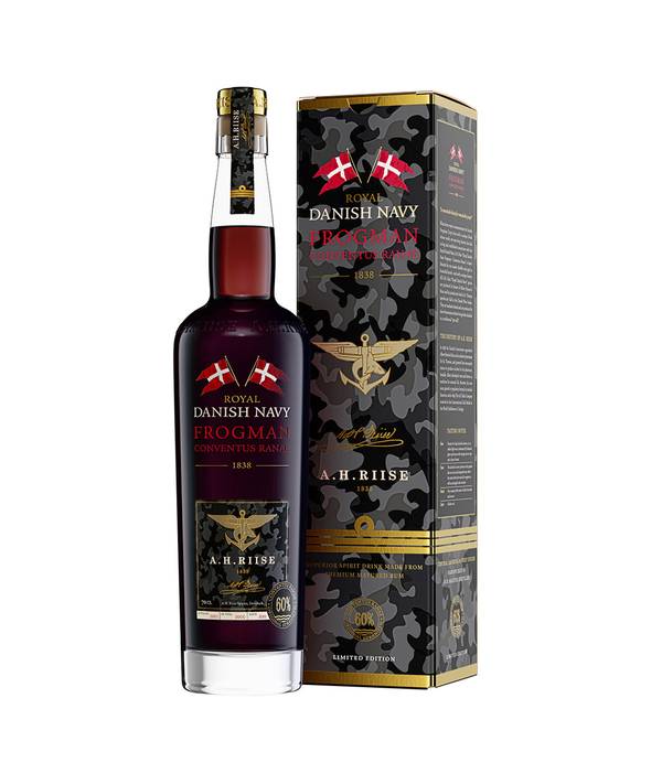A.H. Riise Royal Danish Navy Frogman Conventus Ranae 60,0% 0,7 l